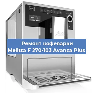 Ремонт кофемолки на кофемашине Melitta F 270-103 Avanza Plus в Челябинске